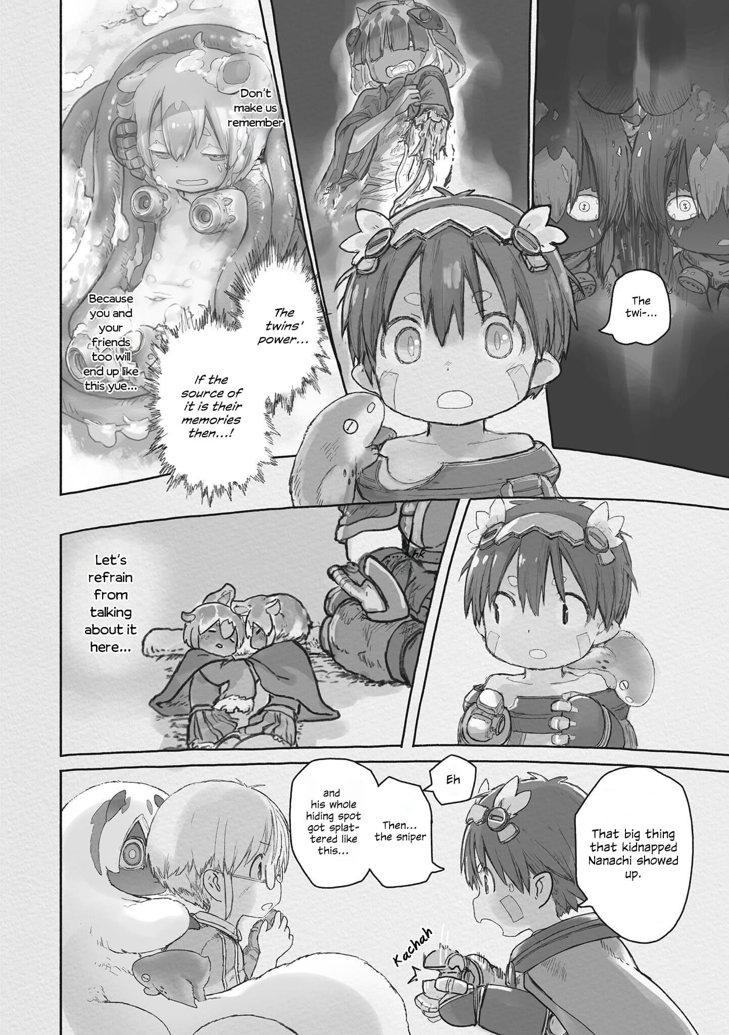 Made In Abyss Chapter 71 - Page 54 in English