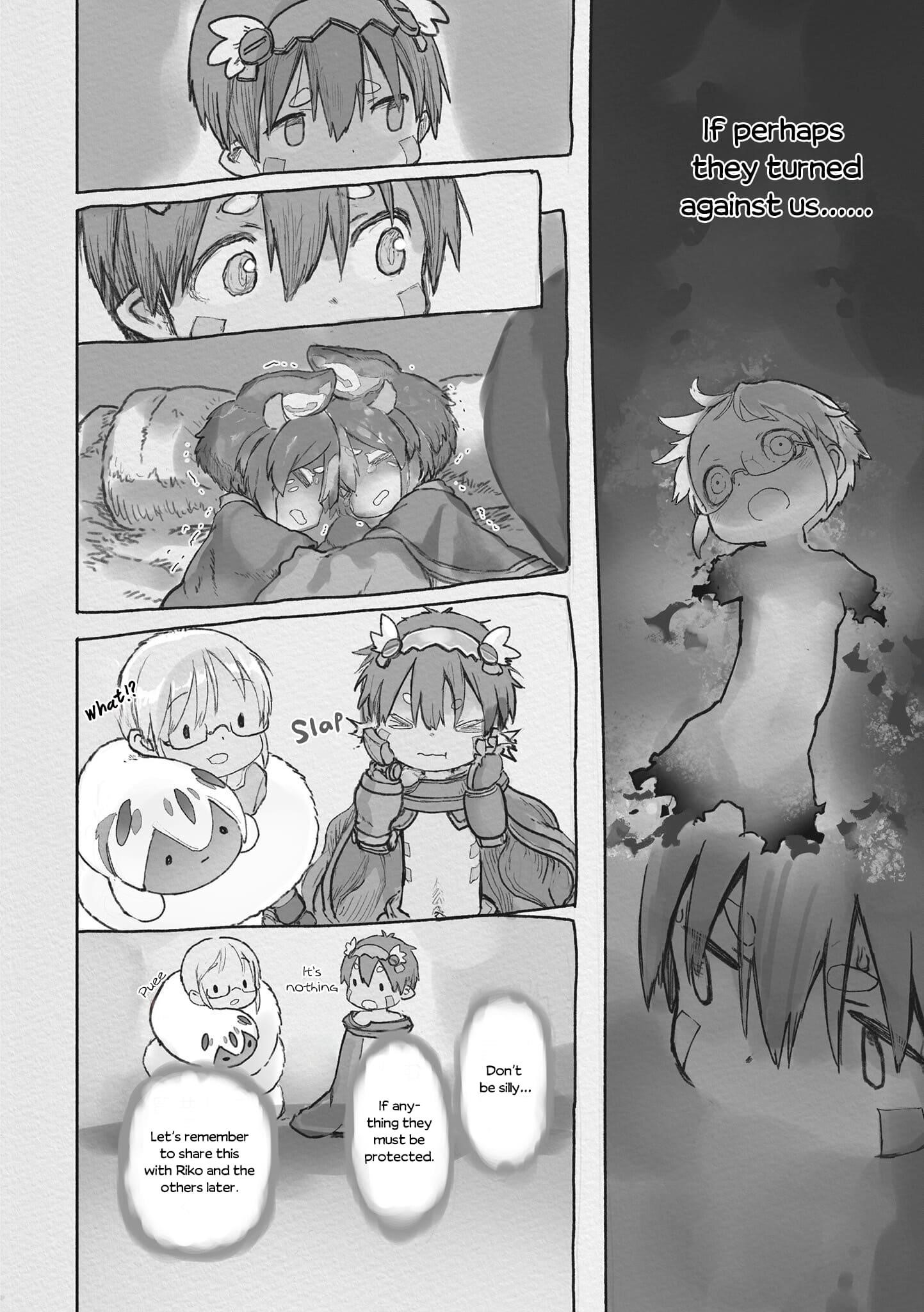 Made In Abyss Chapter 71 - Page 56 in English