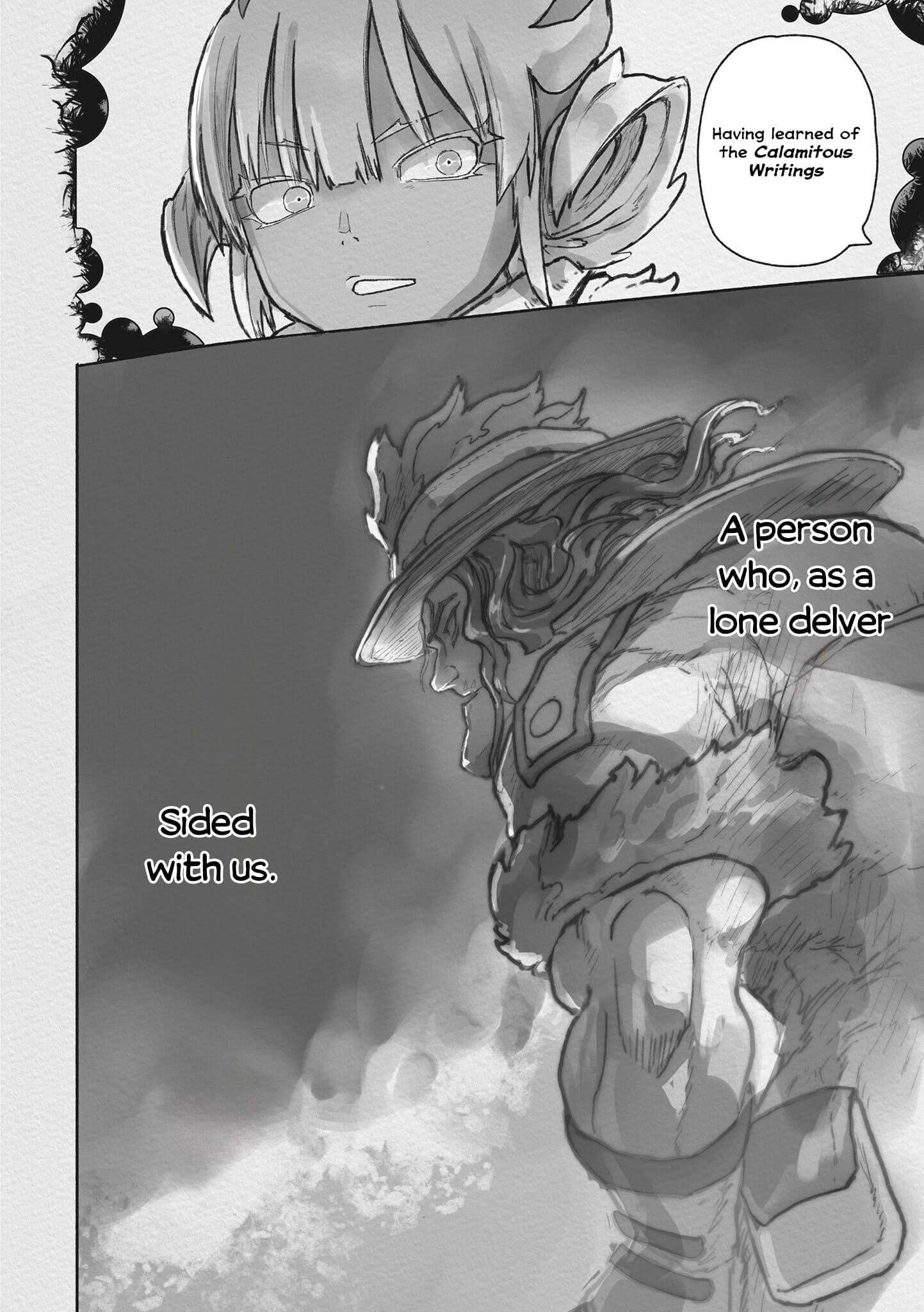Made In Abyss Chapter 71 - Page 60 in English