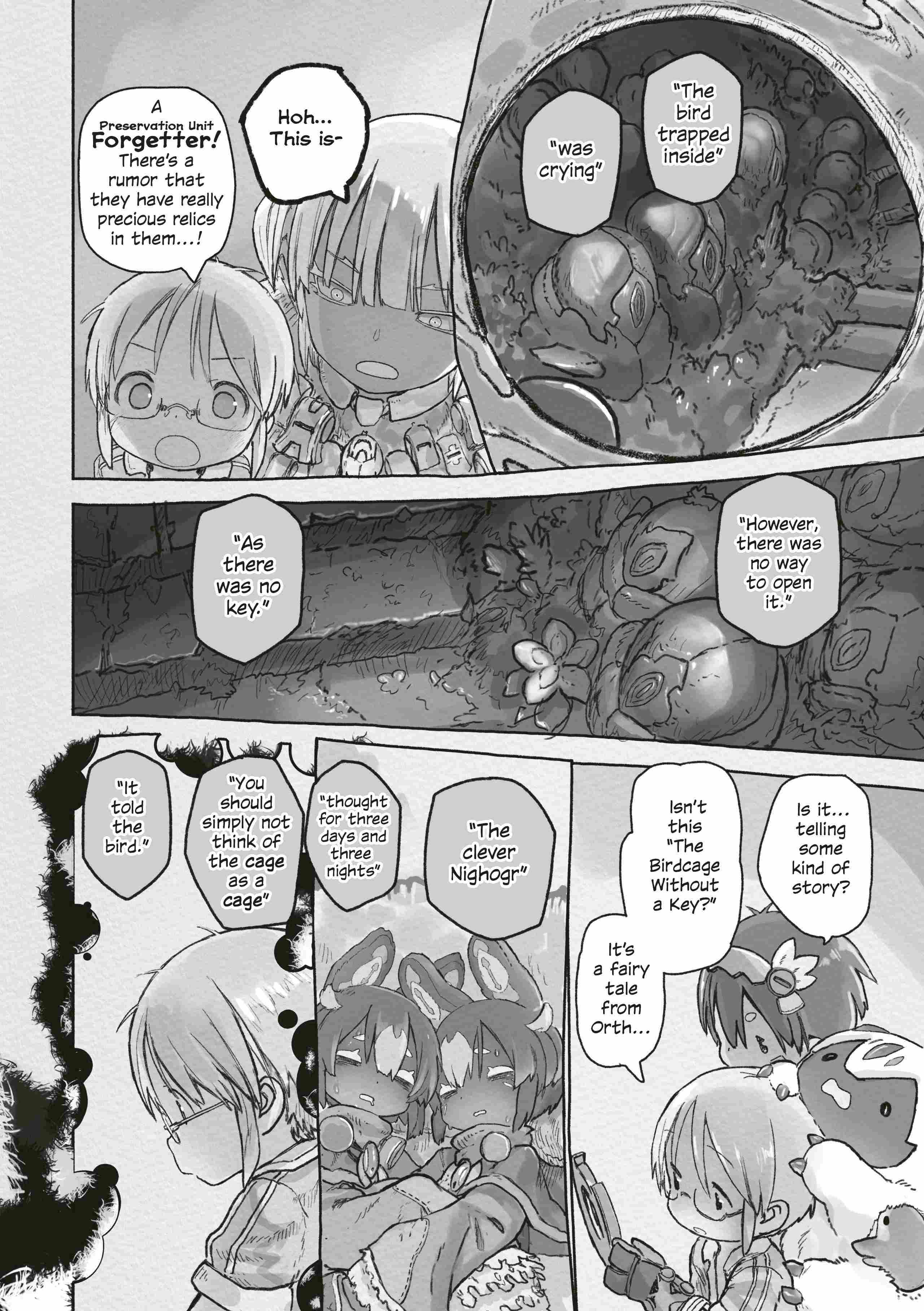 Made In Abyss Chapter 72 - Page 10 in English