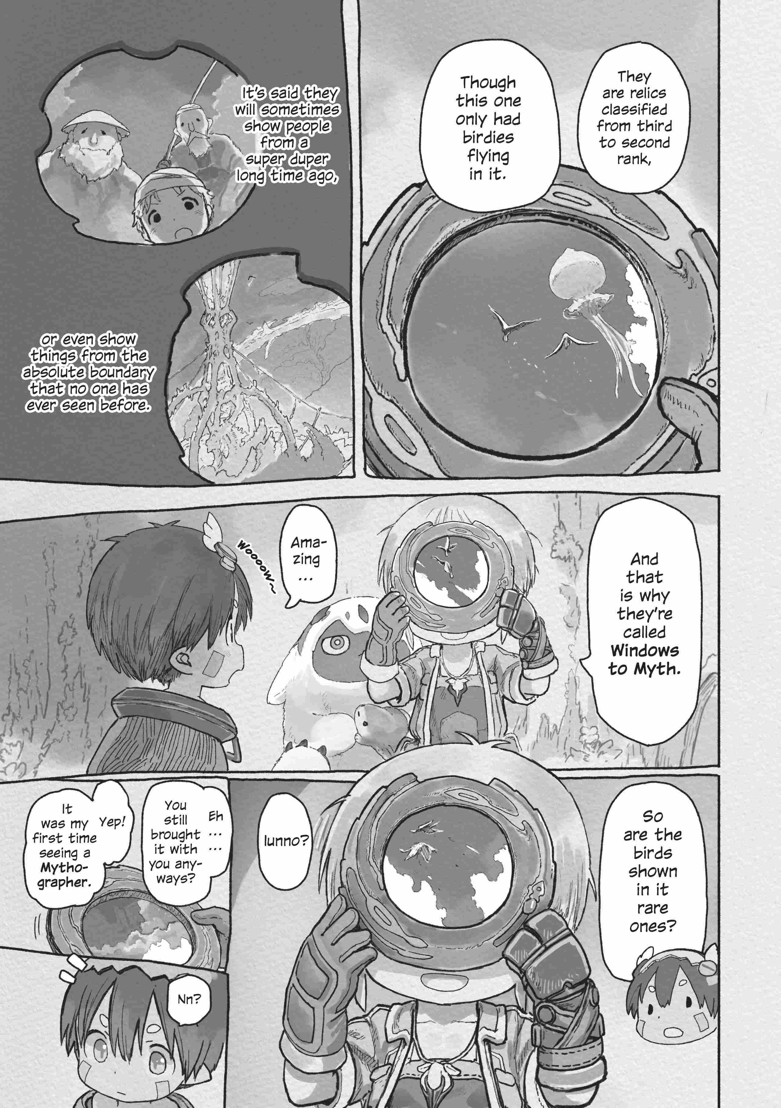 Made In Abyss Chapter 72 - Page 3 in English
