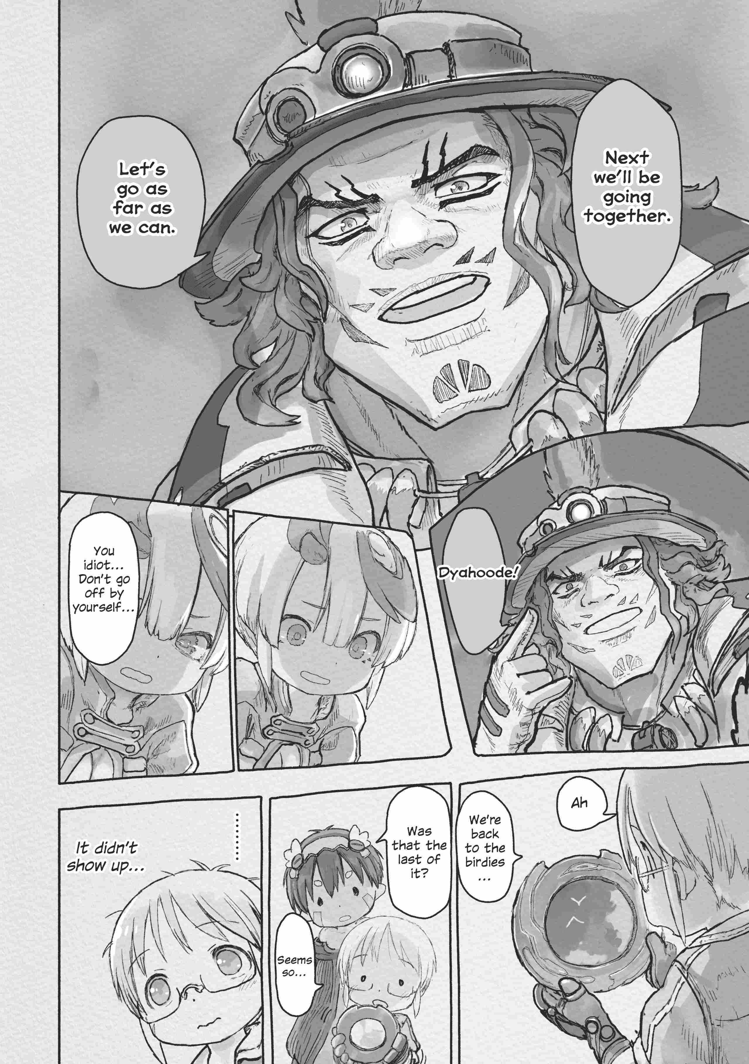 Made In Abyss Chapter 72 - Page 30 in English