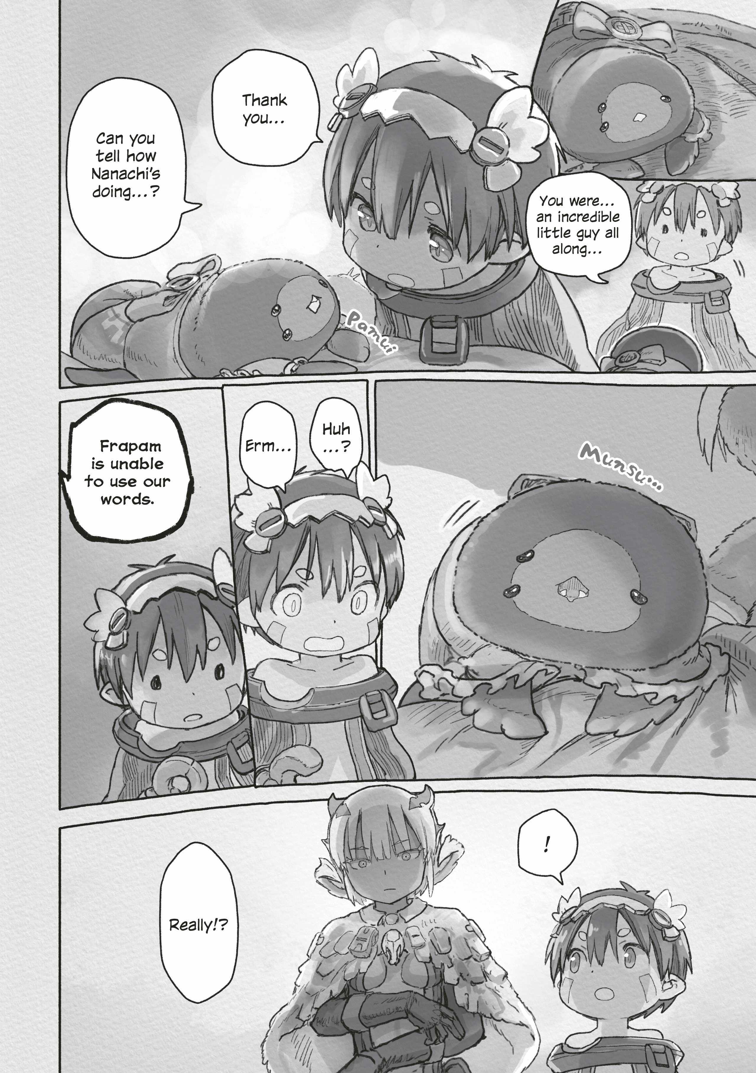Made In Abyss Chapter 72 - Page 36 in English