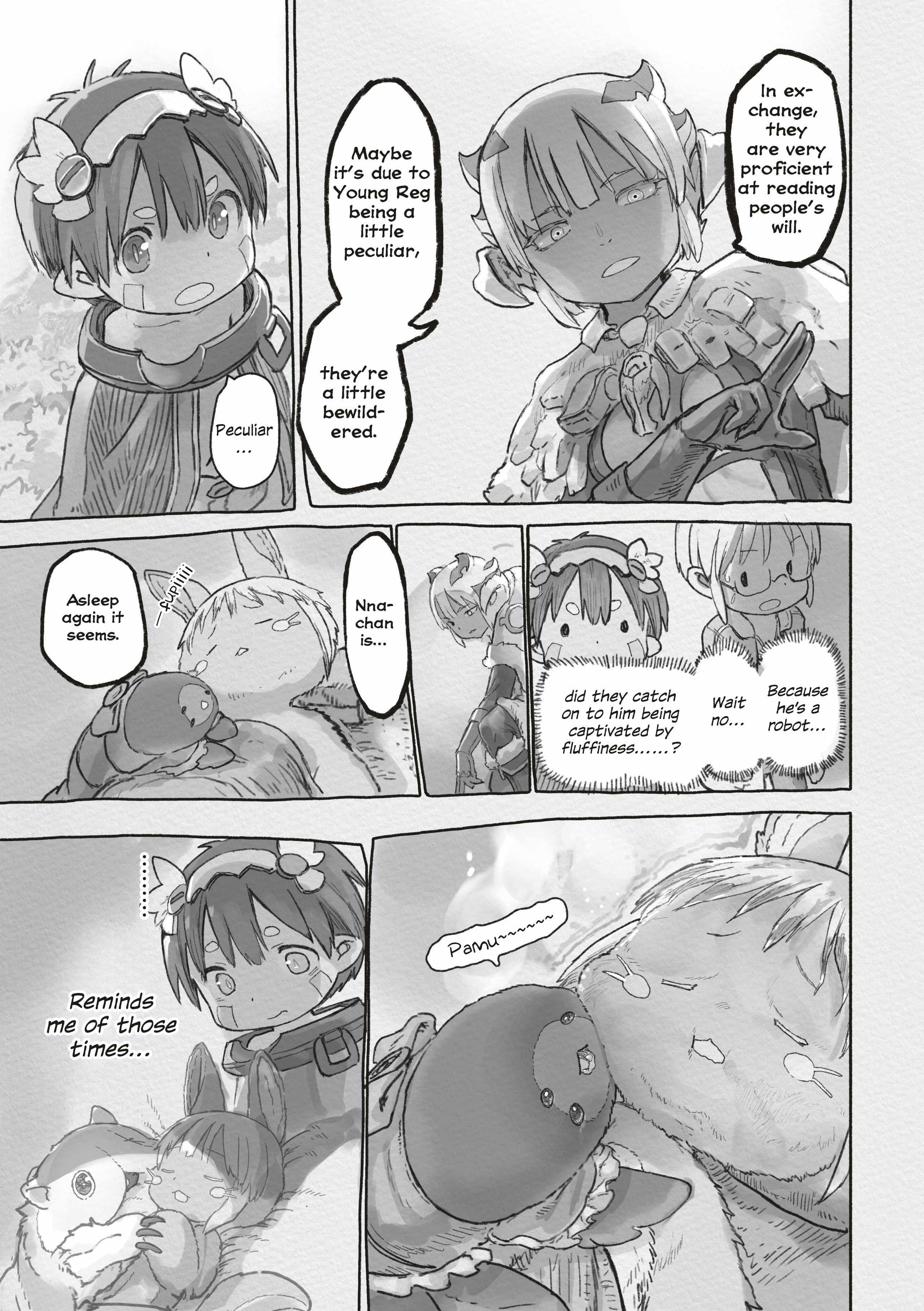 Made In Abyss Chapter 72 - Page 37 in English