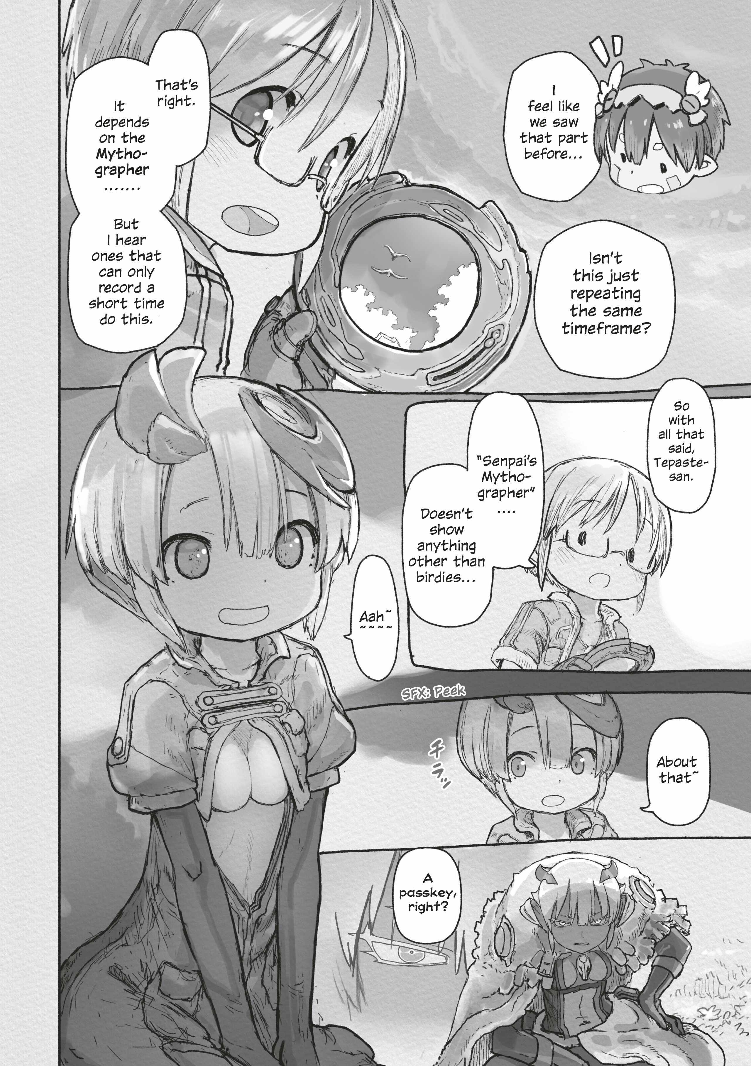 Made In Abyss Chapter 72 - Page 4 in English
