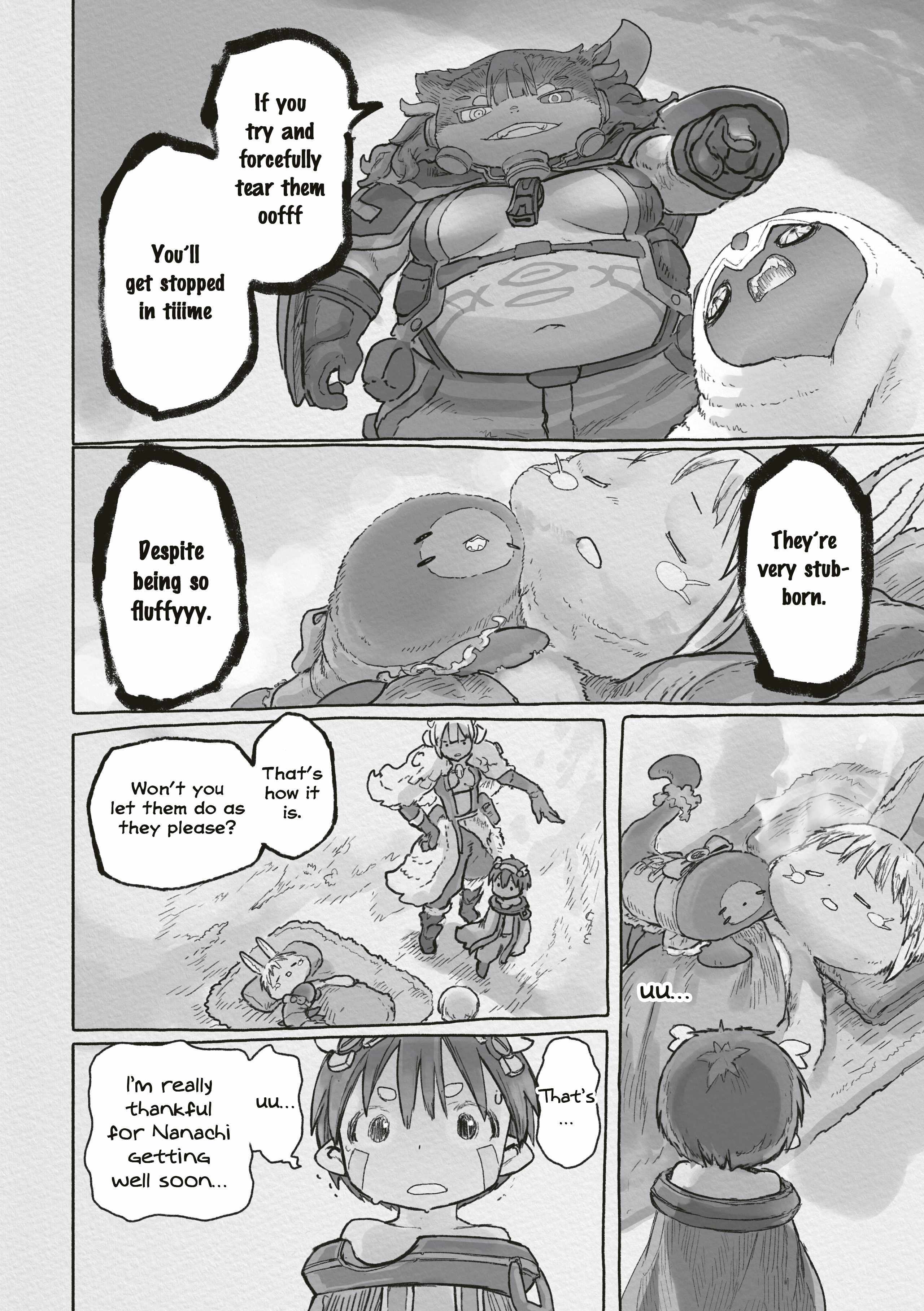 Made In Abyss Chapter 72 - Page 40 in English