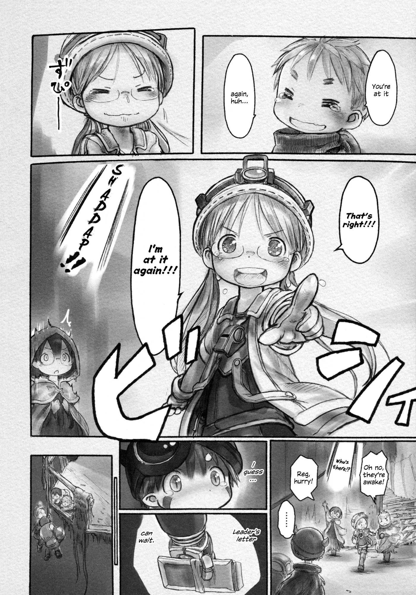 Made In Abyss Chapter 8 - Page 20 in English