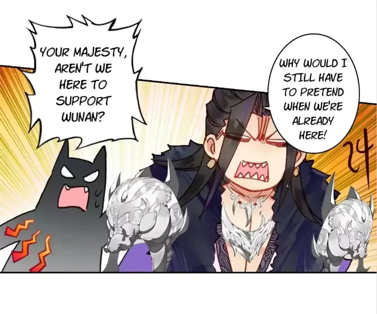 Legend of the Tyrant Empress Chapter 150 - Page 12 in English