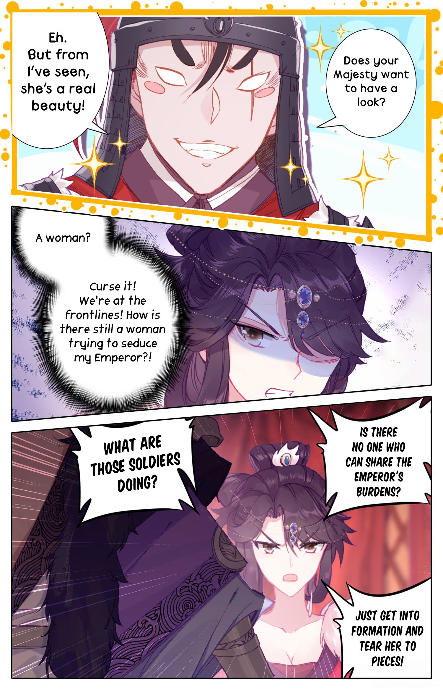 Legend of the Tyrant Empress Chapter 35 - Page 3 in English