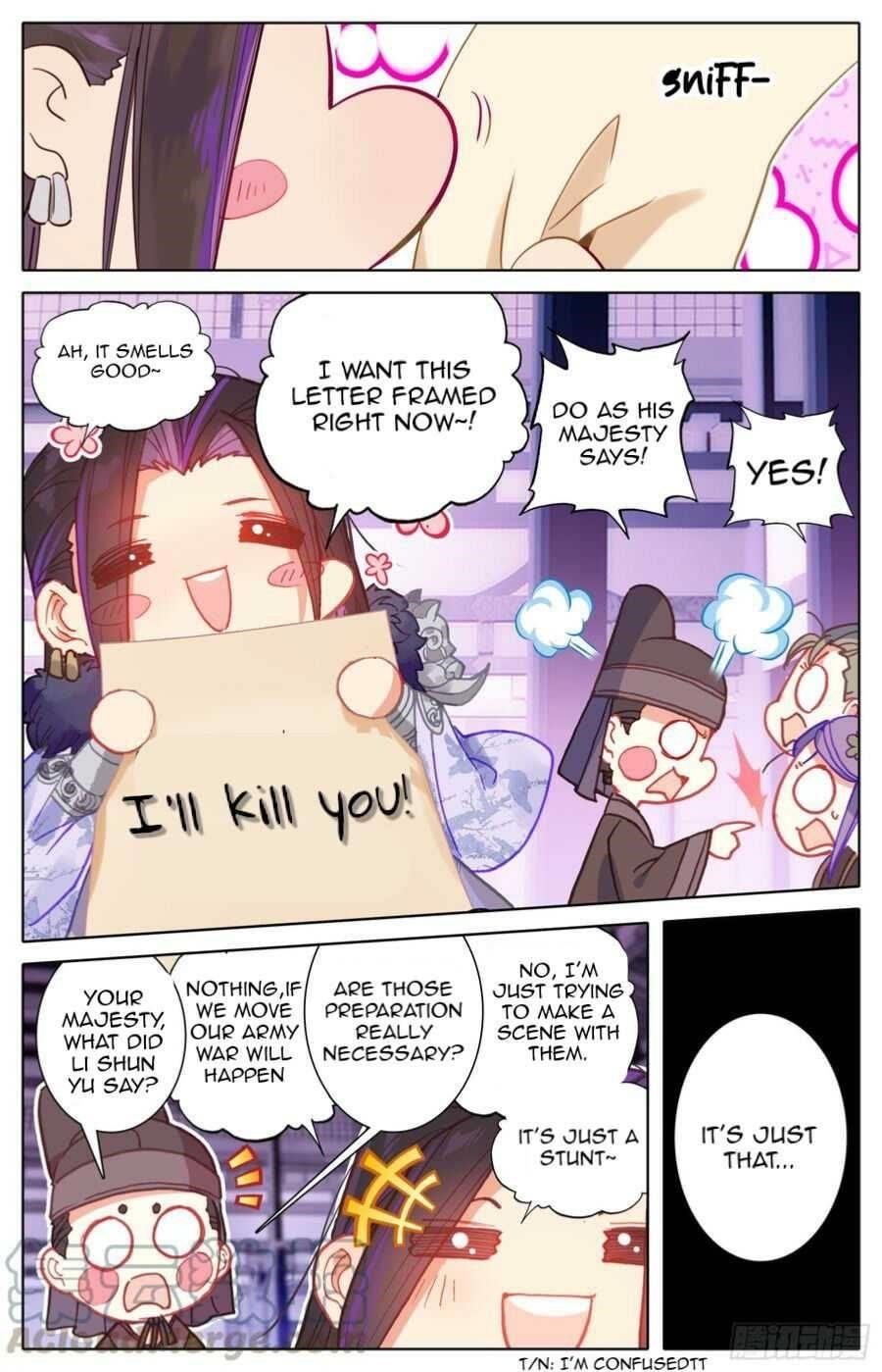 Legend of the Tyrant Empress Chapter 95 - Page 13 in English