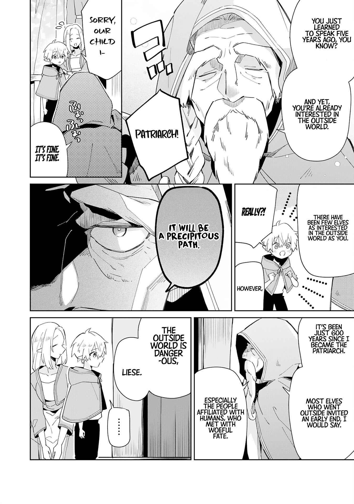 The Reincarnated Elf Left on a Journey to Master His Magic and With His Extra Lifespan Became a Living Legend Chapter 1 - Page 10 in English