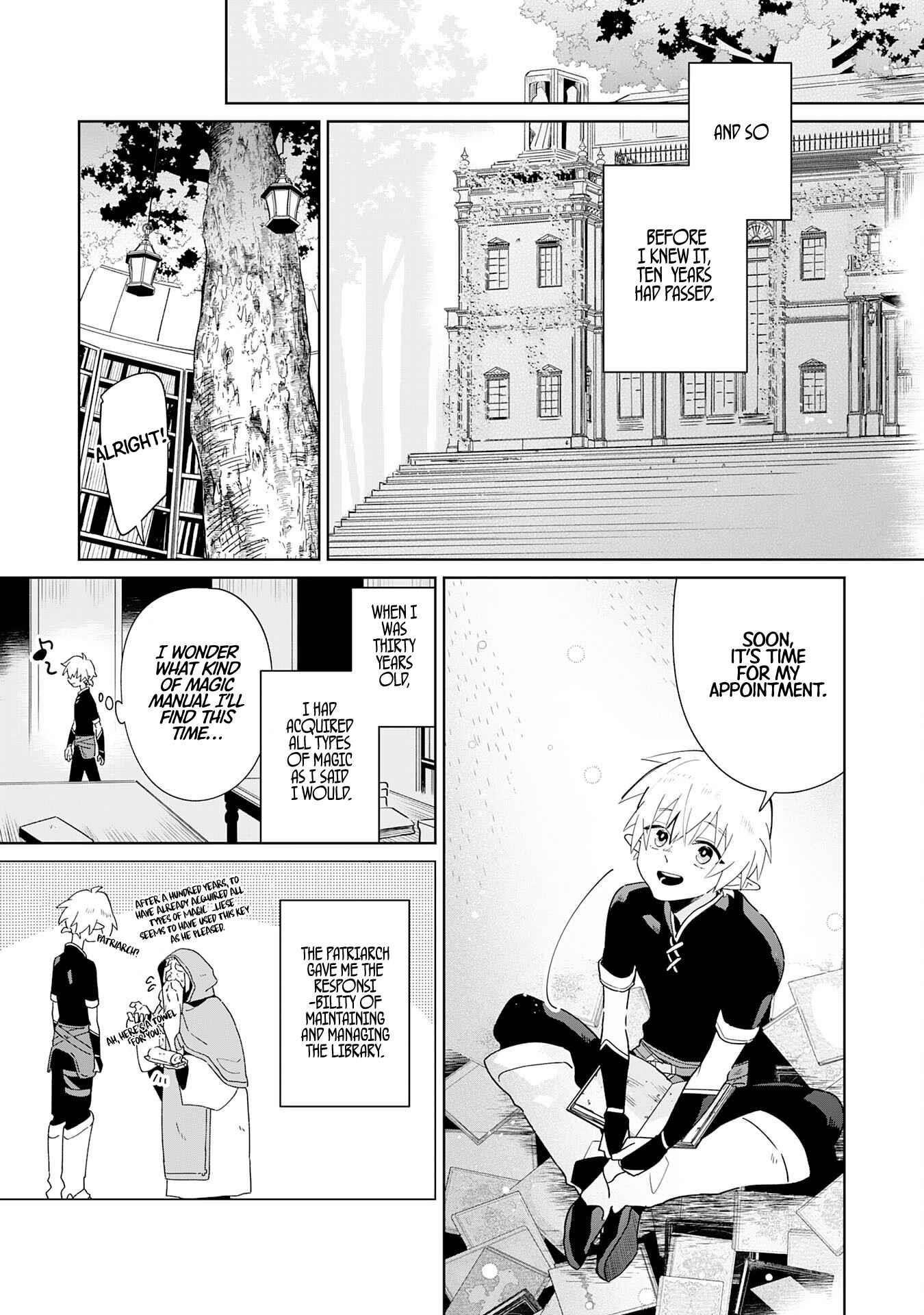 The Reincarnated Elf Left on a Journey to Master His Magic and With His Extra Lifespan Became a Living Legend Chapter 1 - Page 21 in English
