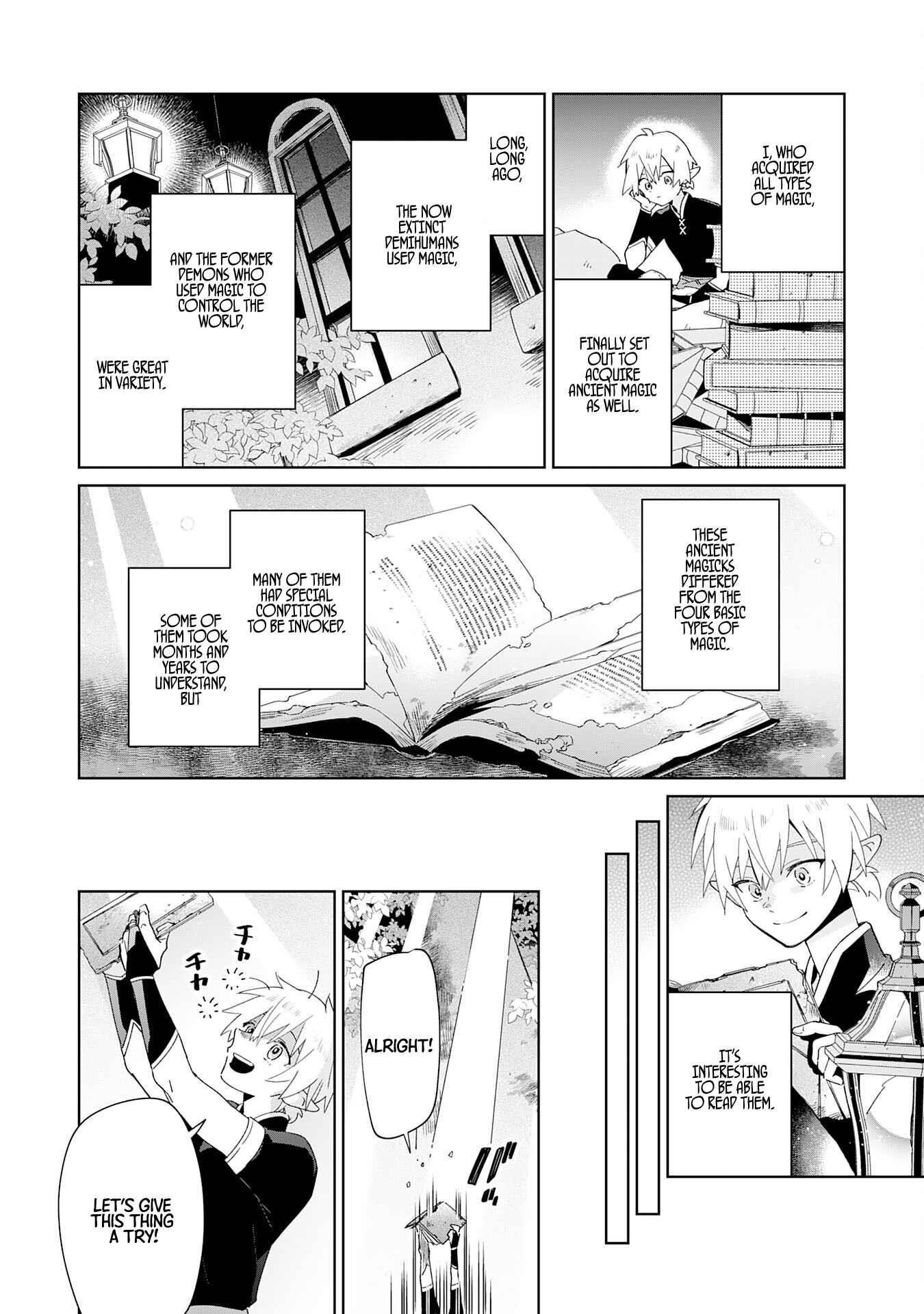 The Reincarnated Elf Left on a Journey to Master His Magic and With His Extra Lifespan Became a Living Legend Chapter 1 - Page 30 in English