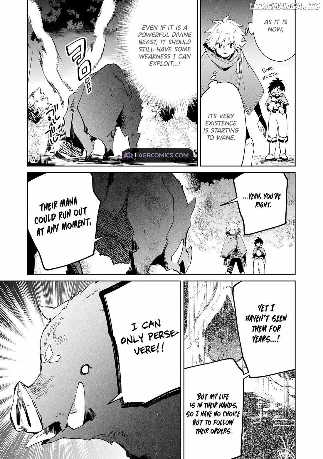 The Reincarnated Elf Left on a Journey to Master His Magic and With His Extra Lifespan Became a Living Legend Chapter 10 - Page 19 in English