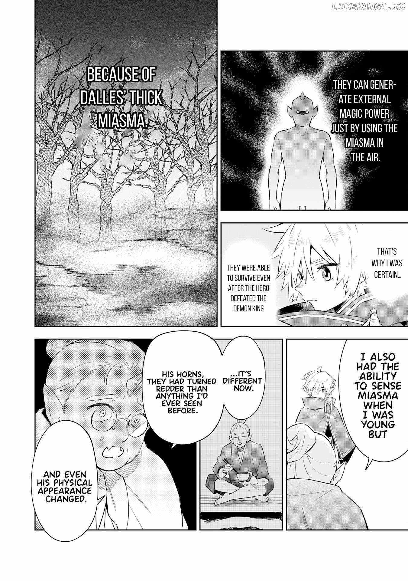 The Reincarnated Elf Left on a Journey to Master His Magic and With His Extra Lifespan Became a Living Legend Chapter 14 - Page 8 in English