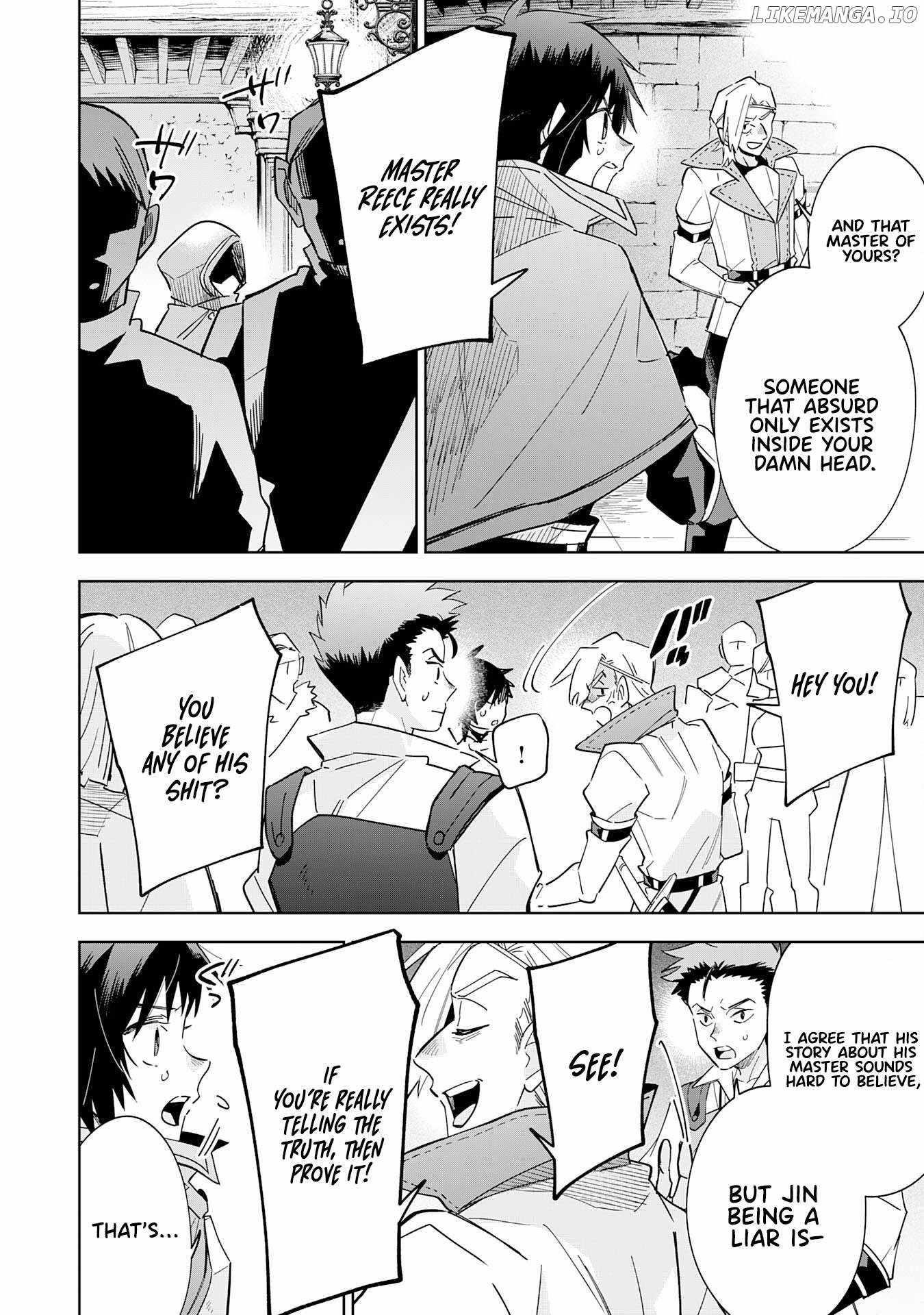 The Reincarnated Elf Left on a Journey to Master His Magic and With His Extra Lifespan Became a Living Legend Chapter 15 - Page 14 in English