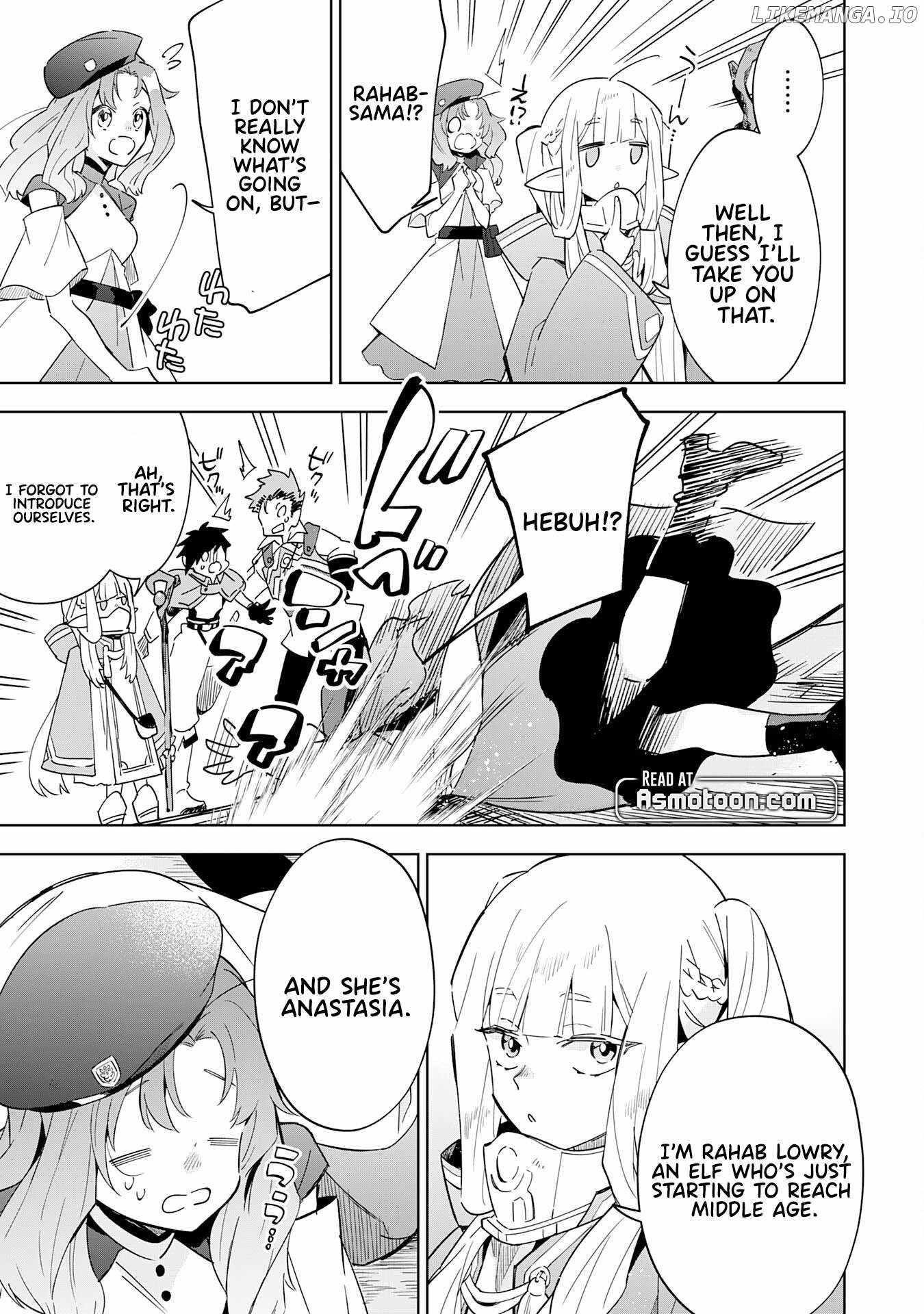 The Reincarnated Elf Left on a Journey to Master His Magic and With His Extra Lifespan Became a Living Legend Chapter 15 - Page 21 in English