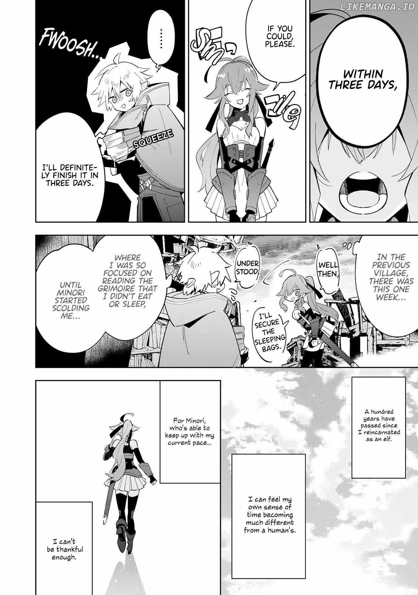 The Reincarnated Elf Left on a Journey to Master His Magic and With His Extra Lifespan Became a Living Legend Chapter 16 - Page 4 in English