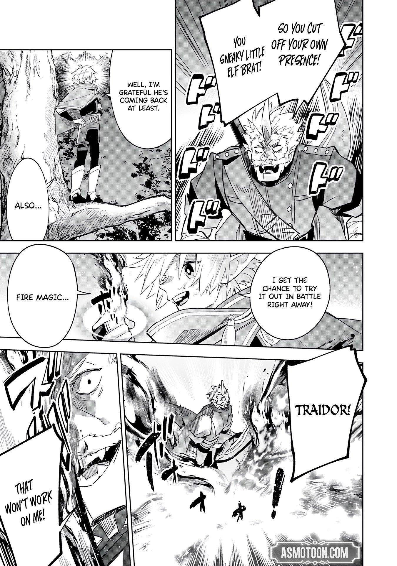 The Reincarnated Elf Left on a Journey to Master His Magic and With His Extra Lifespan Became a Living Legend Chapter 17 - Page 22 in English