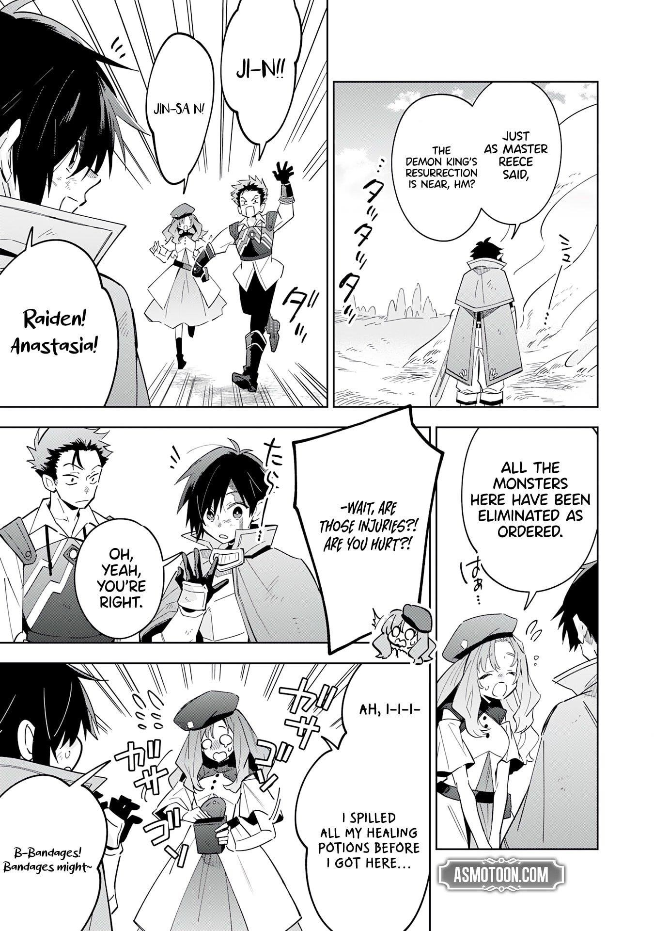 The Reincarnated Elf Left on a Journey to Master His Magic and With His Extra Lifespan Became a Living Legend Chapter 18 - Page 22 in English