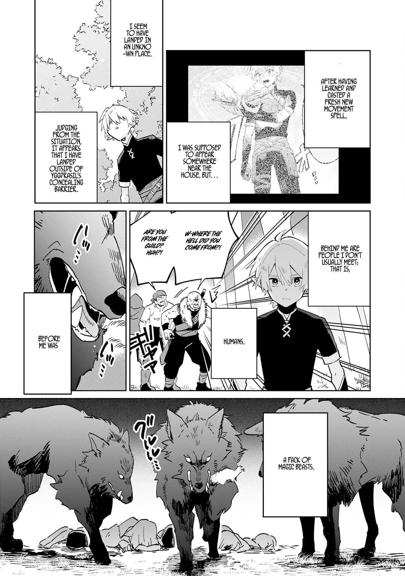 The Reincarnated Elf Left on a Journey to Master His Magic and With His Extra Lifespan Became a Living Legend Chapter 2 - Page 1 in English