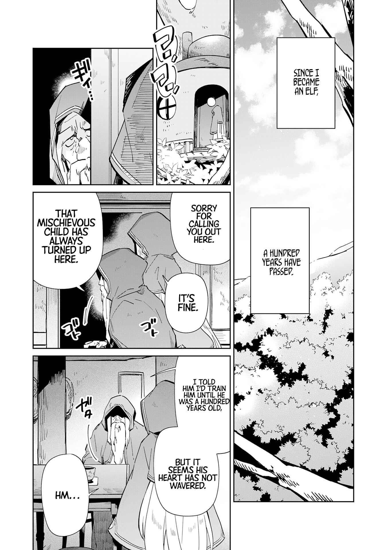 The Reincarnated Elf Left on a Journey to Master His Magic and With His Extra Lifespan Became a Living Legend Chapter 2 - Page 30 in English