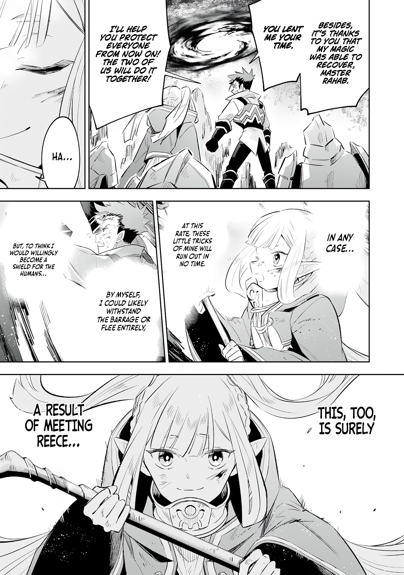 The Reincarnated Elf Left on a Journey to Master His Magic and With His Extra Lifespan Became a Living Legend Chapter 22 - Page 10 in English