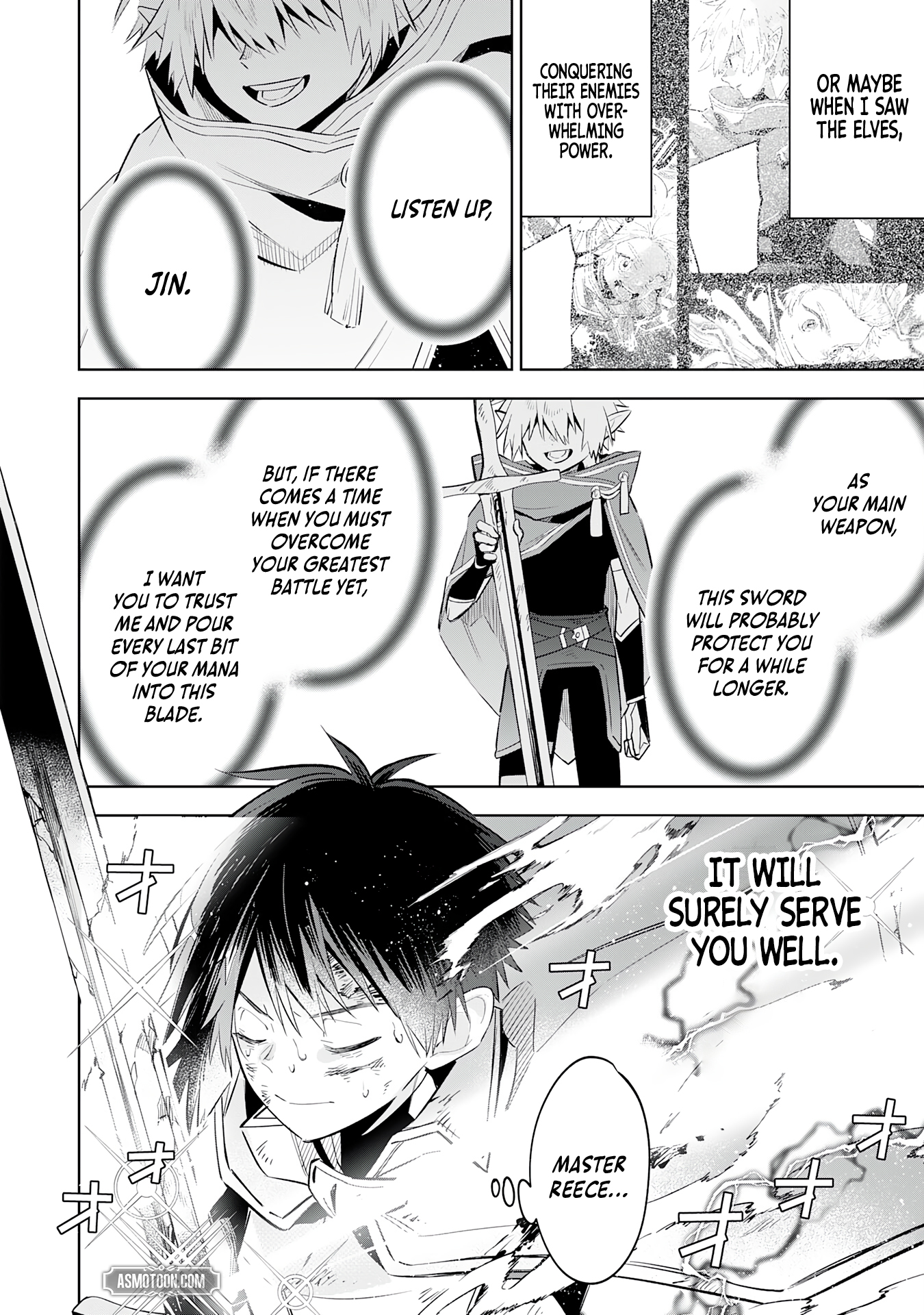 The Reincarnated Elf Left on a Journey to Master His Magic and With His Extra Lifespan Became a Living Legend Chapter 22 - Page 19 in English