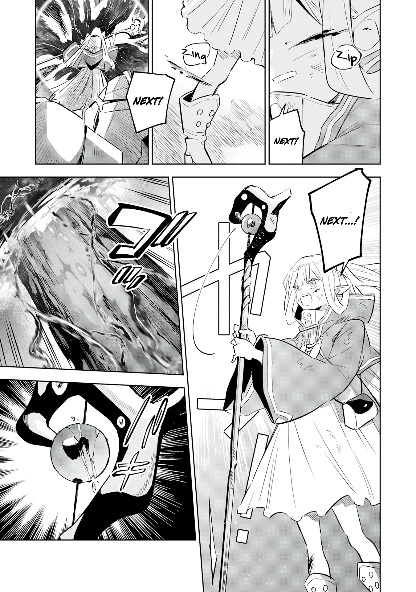 The Reincarnated Elf Left on a Journey to Master His Magic and With His Extra Lifespan Became a Living Legend Chapter 22 - Page 8 in English