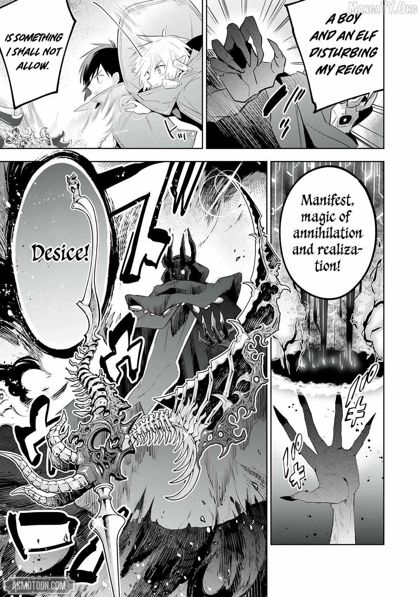 The Reincarnated Elf Left on a Journey to Master His Magic and With His Extra Lifespan Became a Living Legend Chapter 24 - Page 15 in English