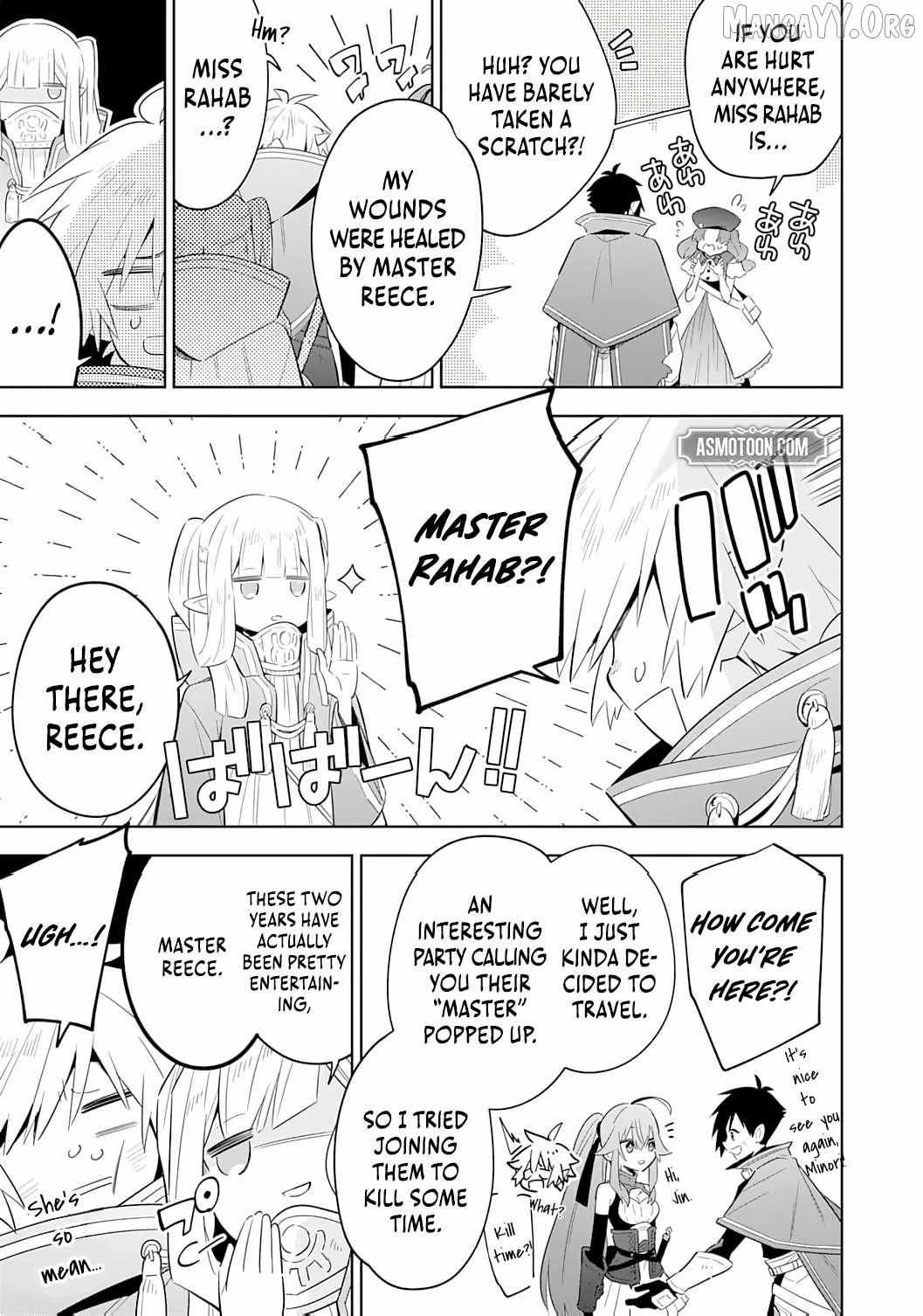 The Reincarnated Elf Left on a Journey to Master His Magic and With His Extra Lifespan Became a Living Legend Chapter 25 - Page 20 in English