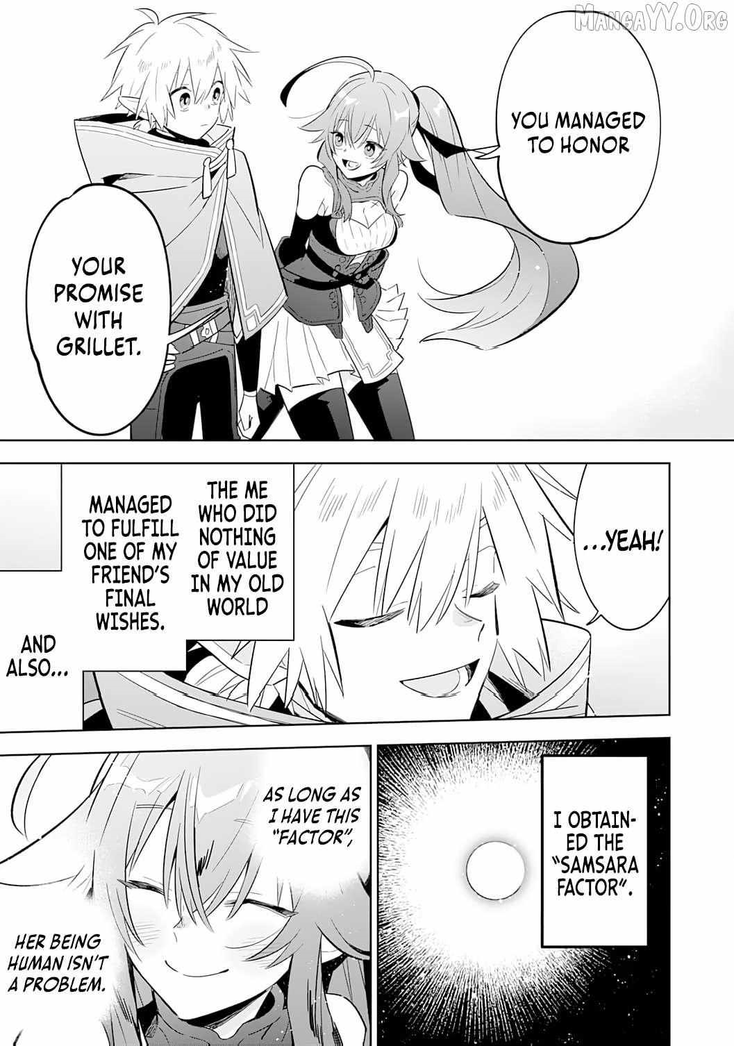 The Reincarnated Elf Left on a Journey to Master His Magic and With His Extra Lifespan Became a Living Legend Chapter 25 - Page 22 in English