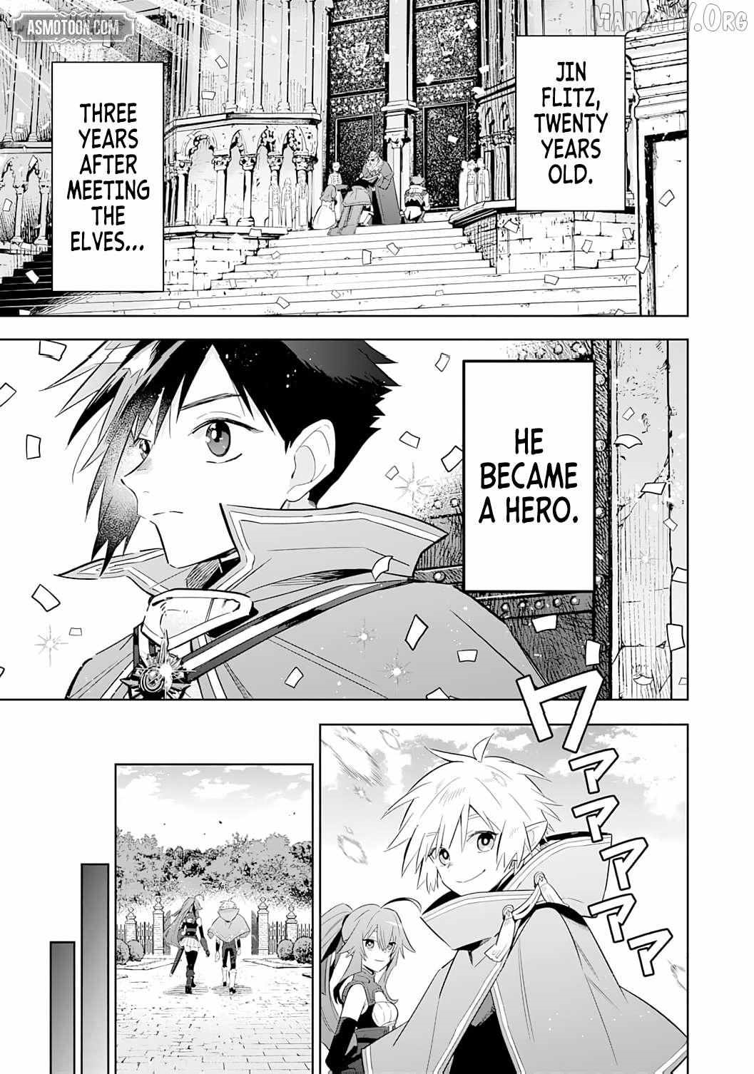 The Reincarnated Elf Left on a Journey to Master His Magic and With His Extra Lifespan Became a Living Legend Chapter 25 - Page 24 in English