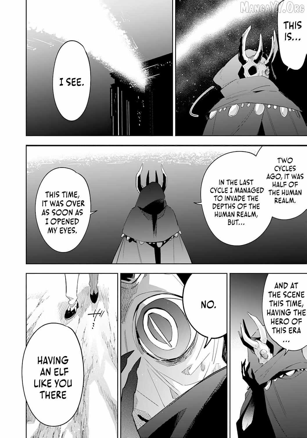The Reincarnated Elf Left on a Journey to Master His Magic and With His Extra Lifespan Became a Living Legend Chapter 25 - Page 7 in English