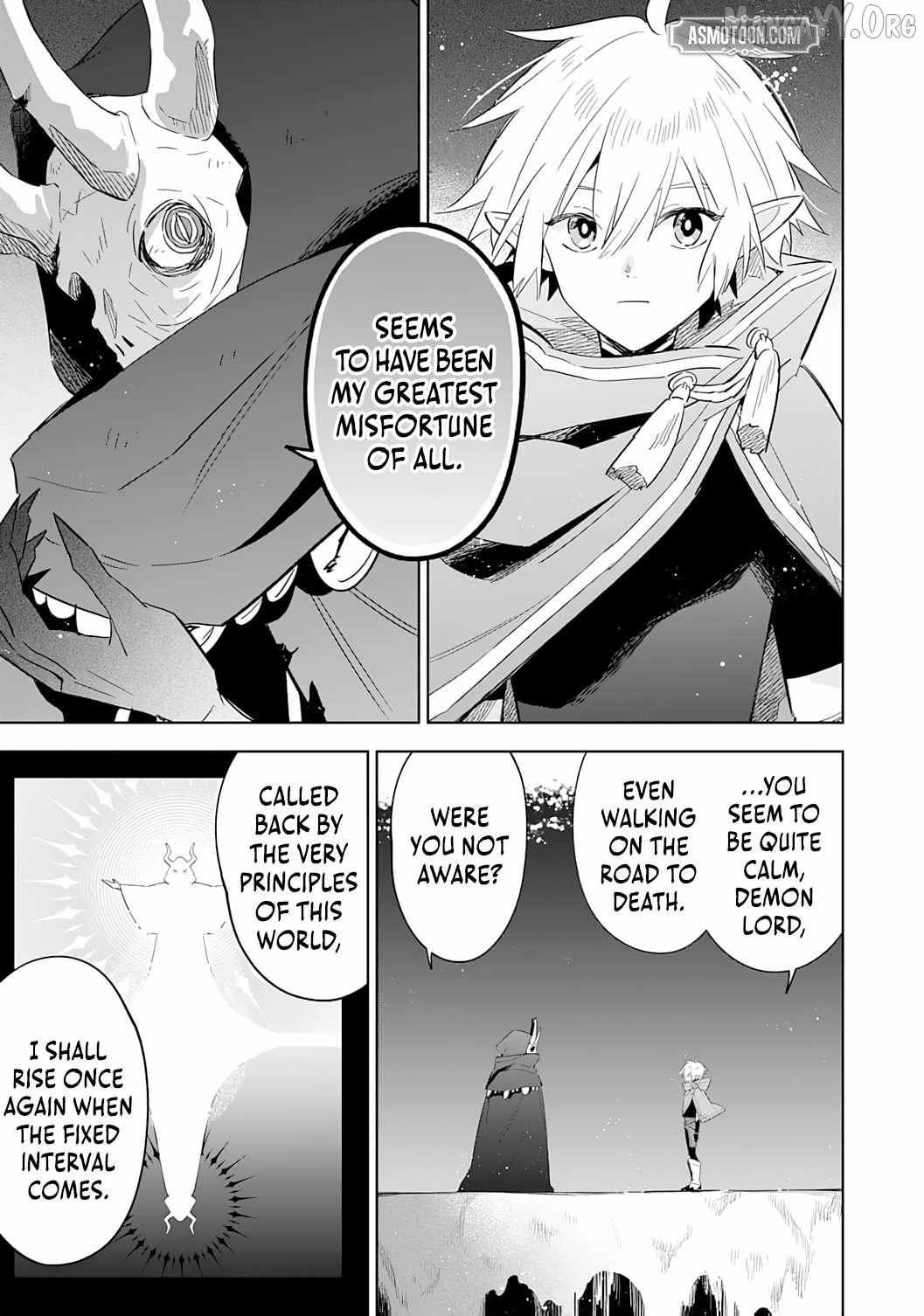 The Reincarnated Elf Left on a Journey to Master His Magic and With His Extra Lifespan Became a Living Legend Chapter 25 - Page 8 in English