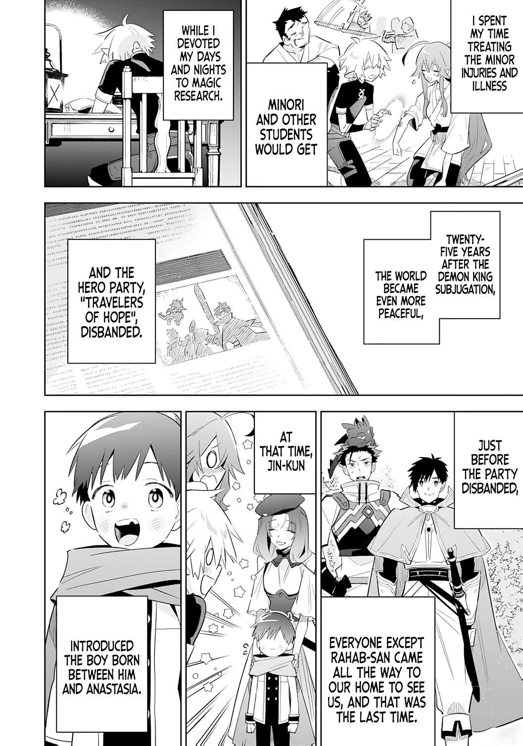 The Reincarnated Elf Left on a Journey to Master His Magic and With His Extra Lifespan Became a Living Legend Chapter 26 - Page 24 in English