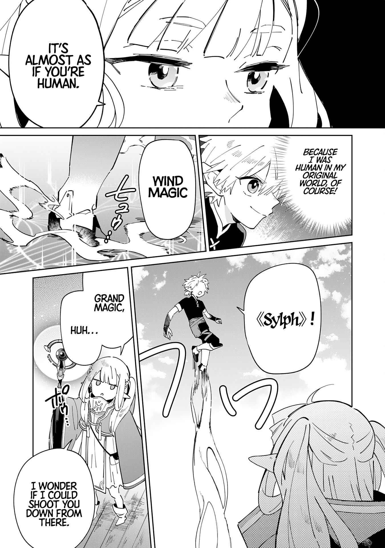 The Reincarnated Elf Left on a Journey to Master His Magic and With His Extra Lifespan Became a Living Legend Chapter 3 - Page 12 in English