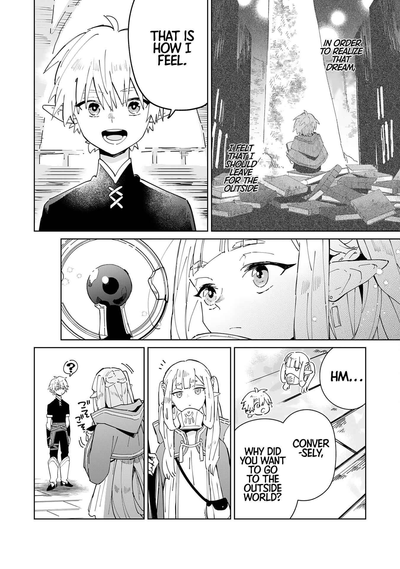 The Reincarnated Elf Left on a Journey to Master His Magic and With His Extra Lifespan Became a Living Legend Chapter 3 - Page 17 in English