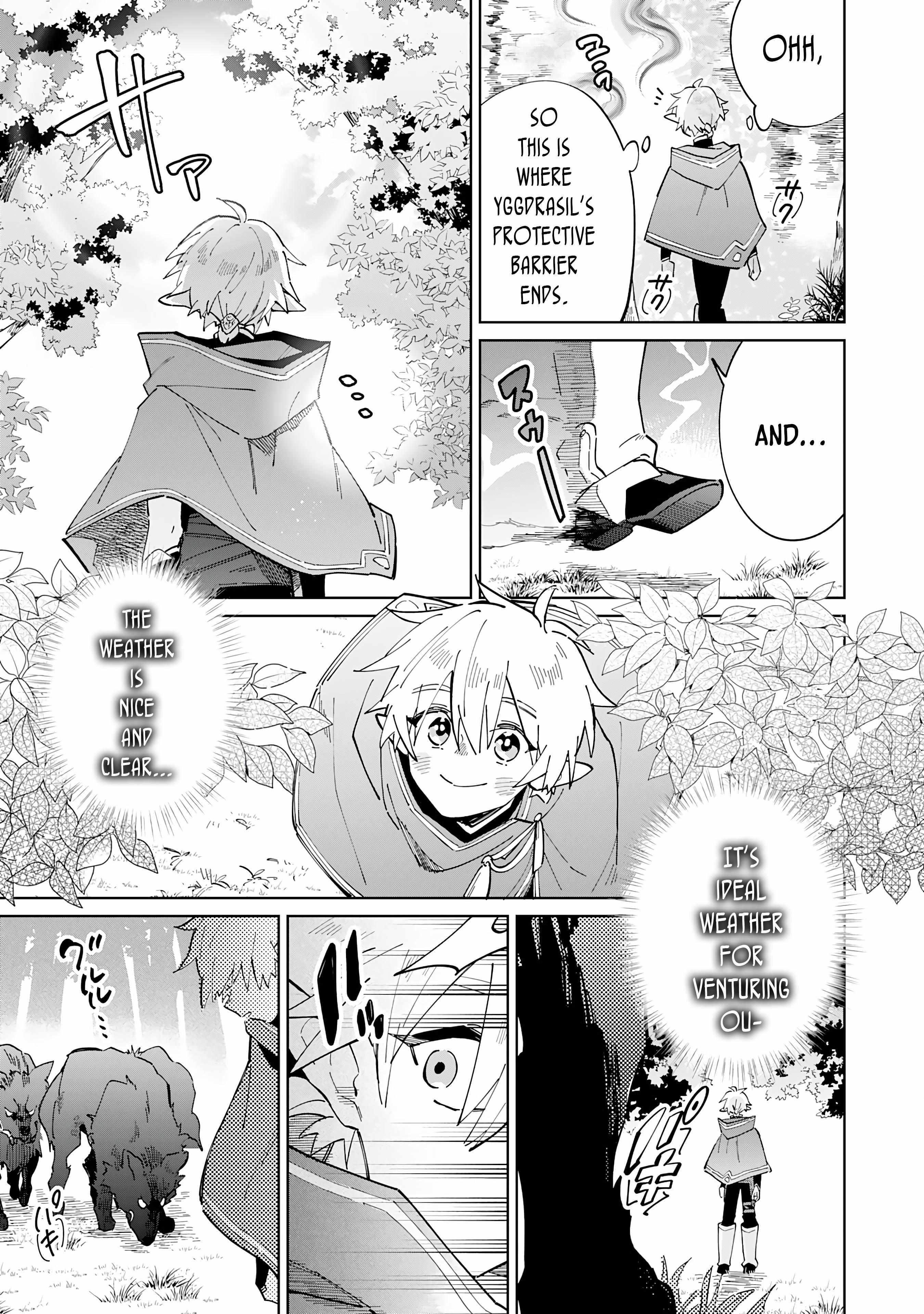 The Reincarnated Elf Left on a Journey to Master His Magic and With His Extra Lifespan Became a Living Legend Chapter 4 - Page 12 in English