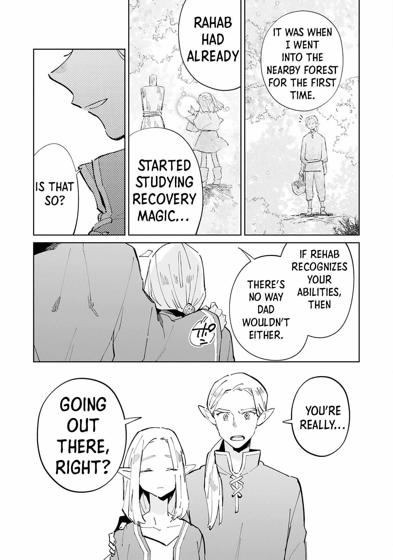The Reincarnated Elf Left on a Journey to Master His Magic and With His Extra Lifespan Became a Living Legend Chapter 4 - Page 4 in English