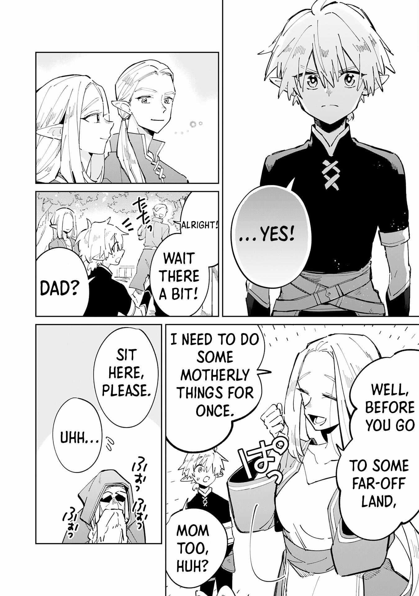 The Reincarnated Elf Left on a Journey to Master His Magic and With His Extra Lifespan Became a Living Legend Chapter 4 - Page 5 in English