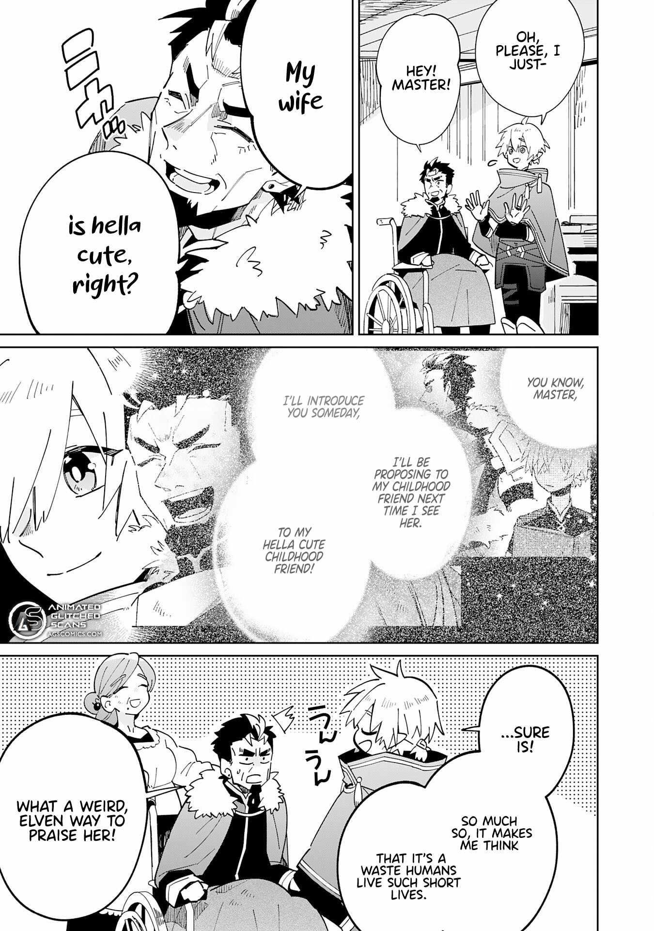The Reincarnated Elf Left on a Journey to Master His Magic and With His Extra Lifespan Became a Living Legend Chapter 6 - Page 11 in English