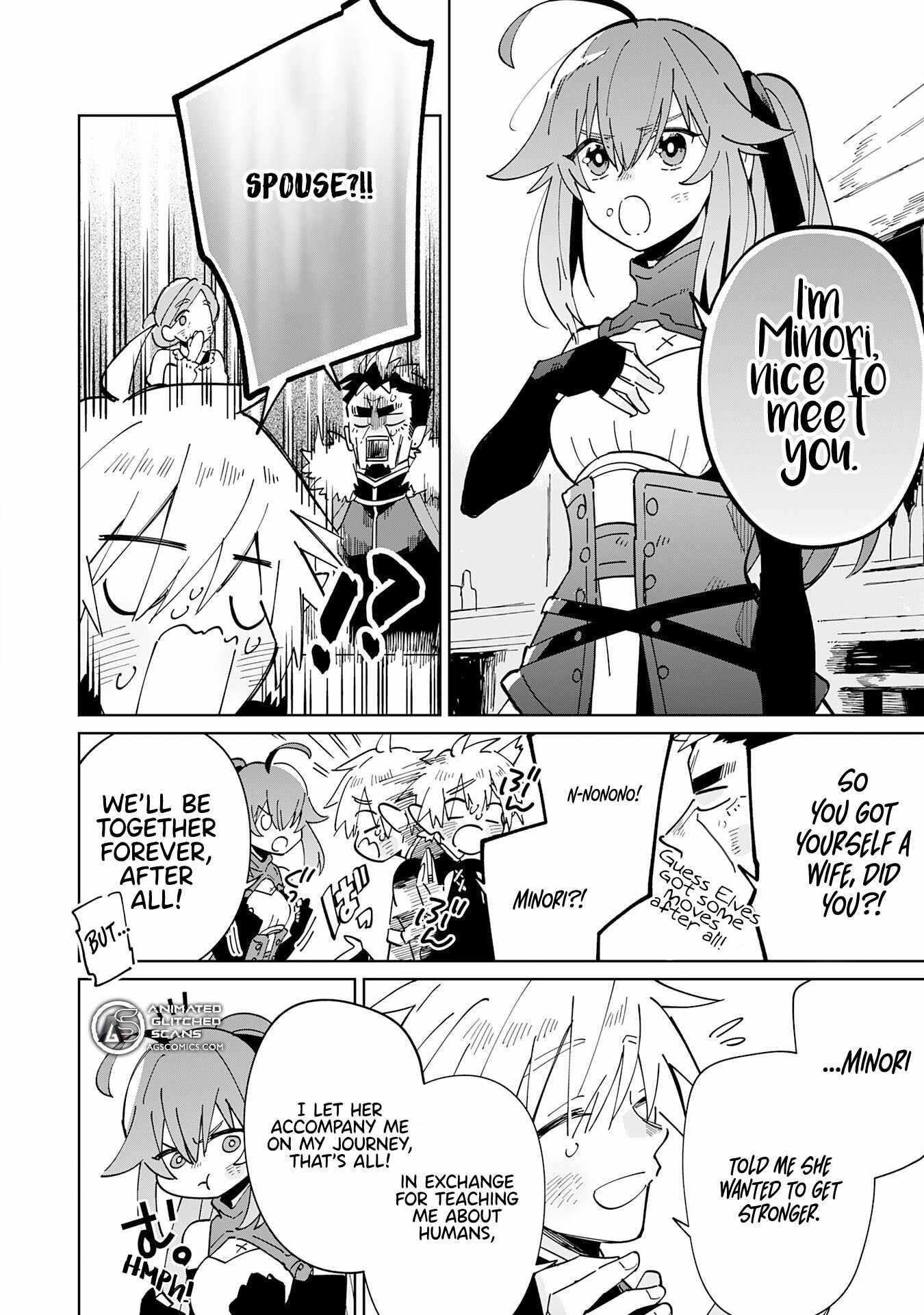 The Reincarnated Elf Left on a Journey to Master His Magic and With His Extra Lifespan Became a Living Legend Chapter 6 - Page 14 in English