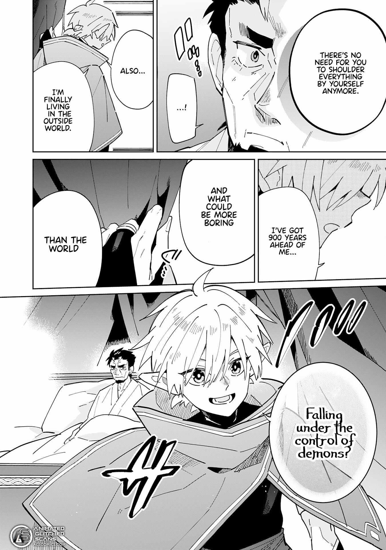 The Reincarnated Elf Left on a Journey to Master His Magic and With His Extra Lifespan Became a Living Legend Chapter 6 - Page 8 in English