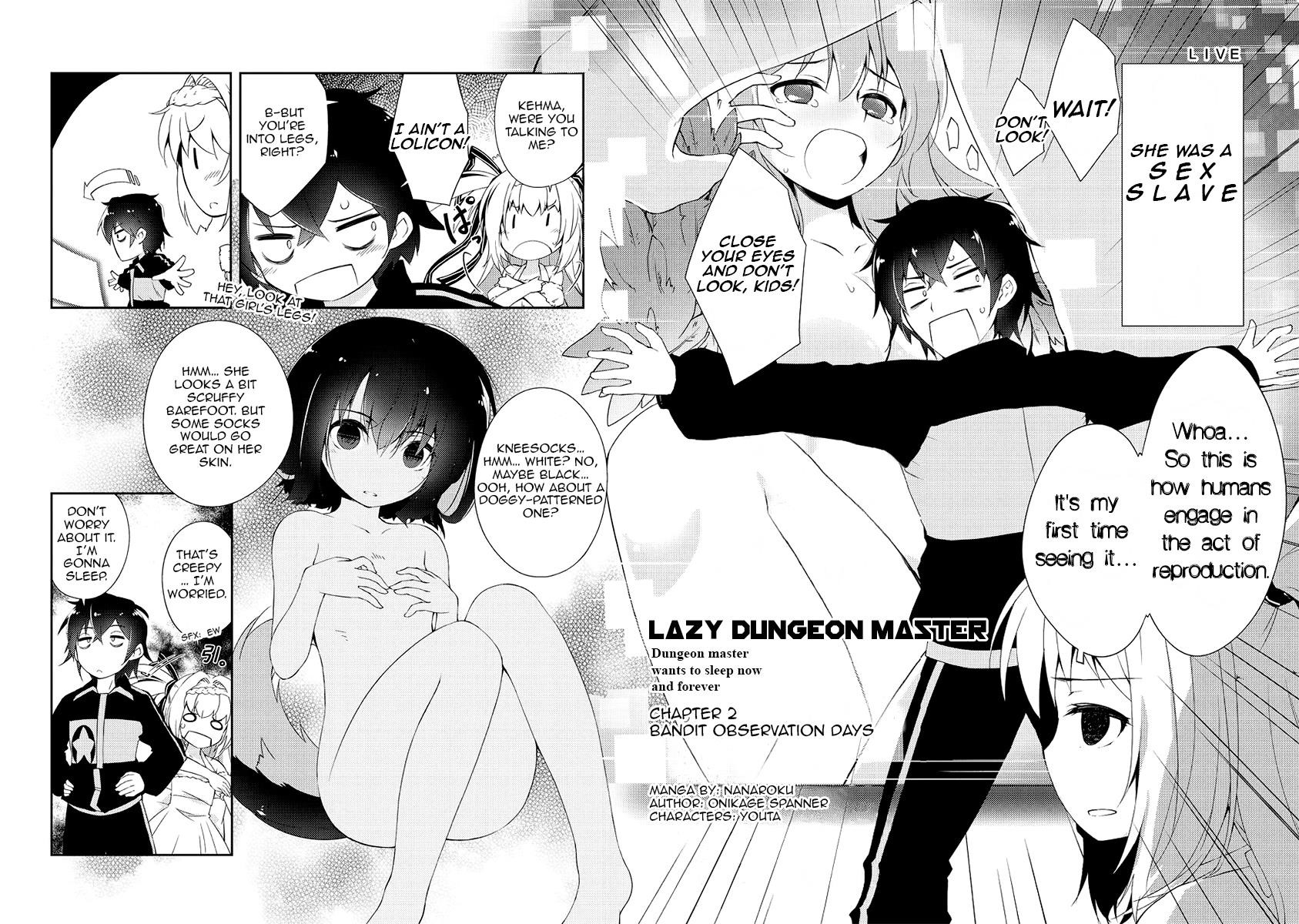 Lazy Dungeon Master Chapter 2 - Page 3 in English
