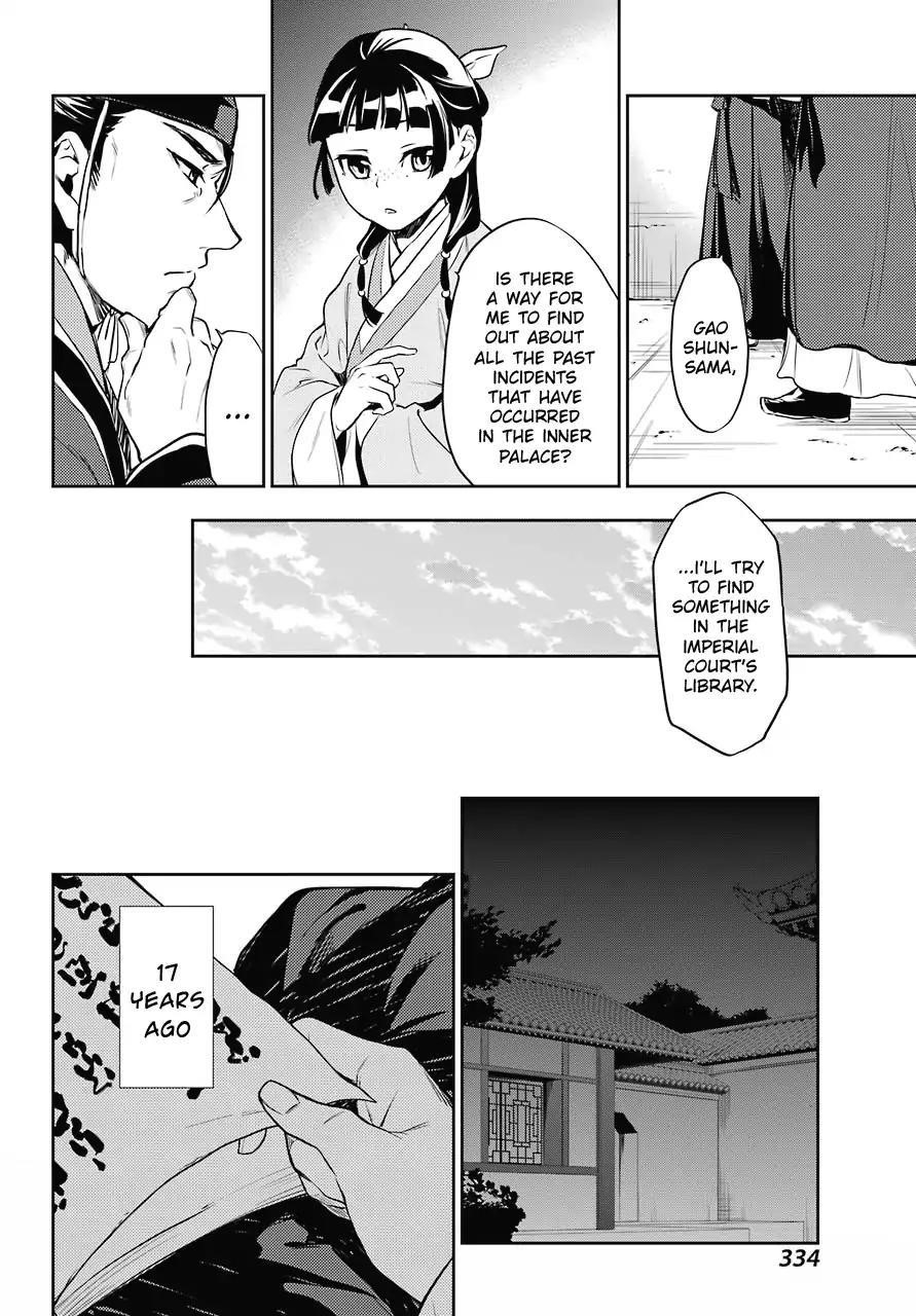 Kusuriya no Hitorigoto Chapter 16 - Page 34 in English