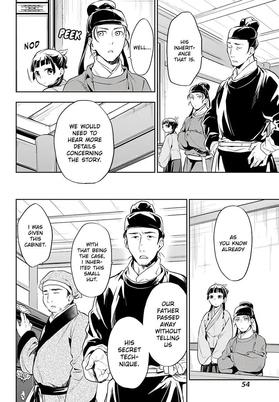 Kusuriya no Hitorigoto Chapter 26 - Page 14 in English