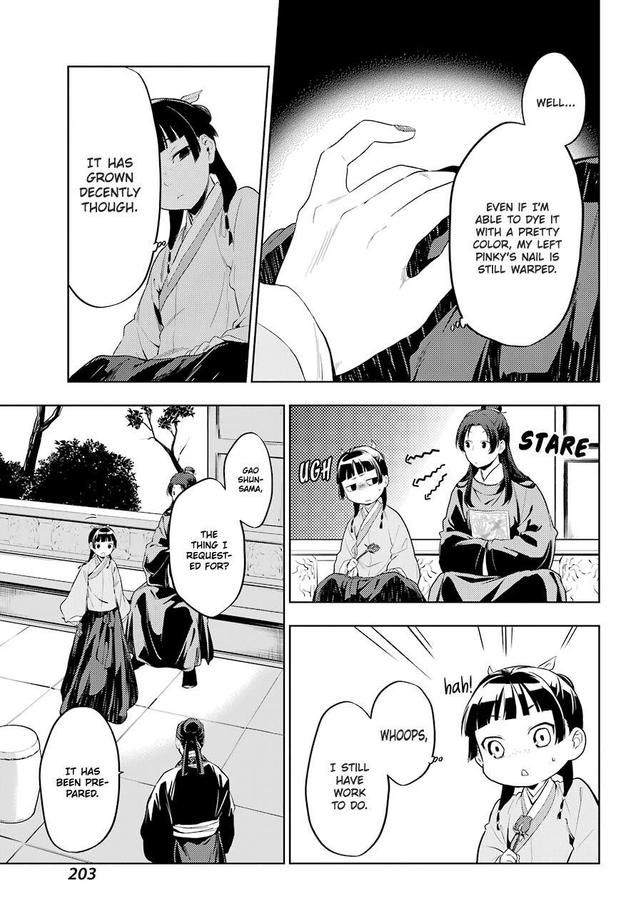 Kusuriya no Hitorigoto Chapter 36.2 - Page 12 in English