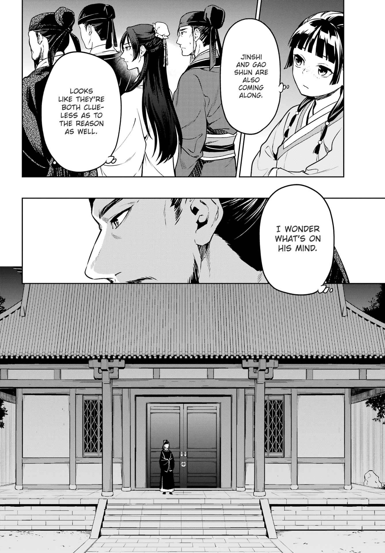 Kusuriya no Hitorigoto Chapter 53.1 - Page 14 in English