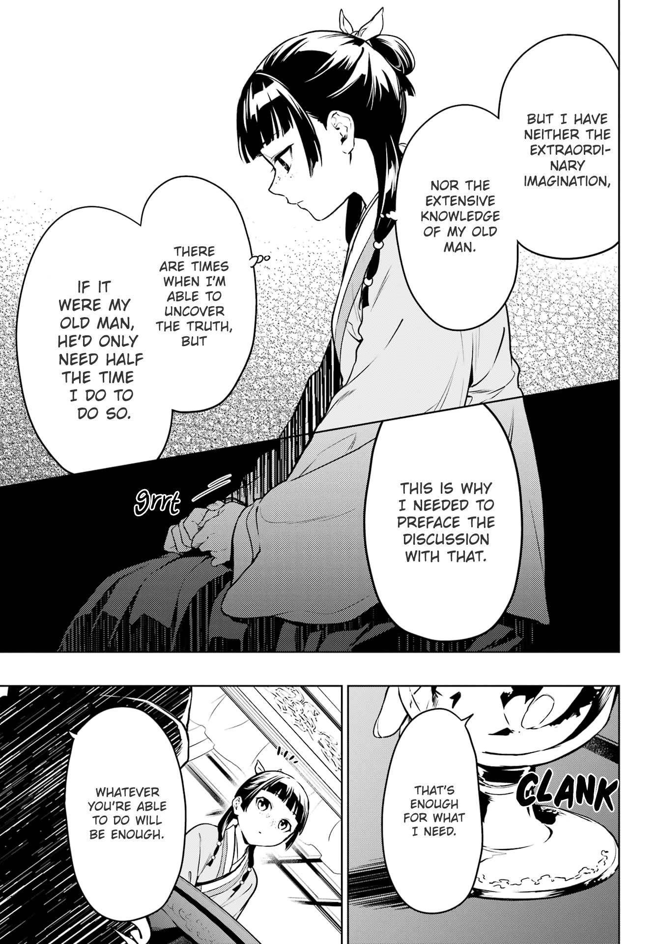 Kusuriya no Hitorigoto Chapter 55.2 - Page 17 in English